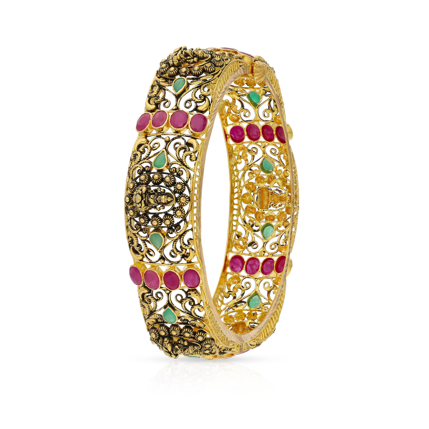 Gold Flat Bangle