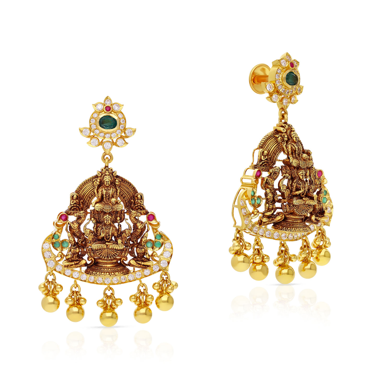 Gold Chandelier Earrings